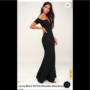 Lulus Lynne off the shoulder